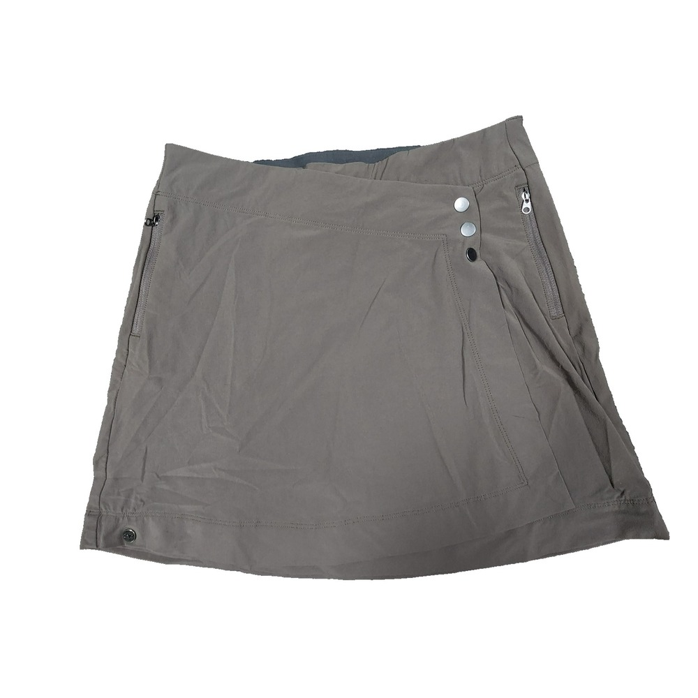 Outdoor Research Gray Wrap Skirt With Zipper Pockets Size 4